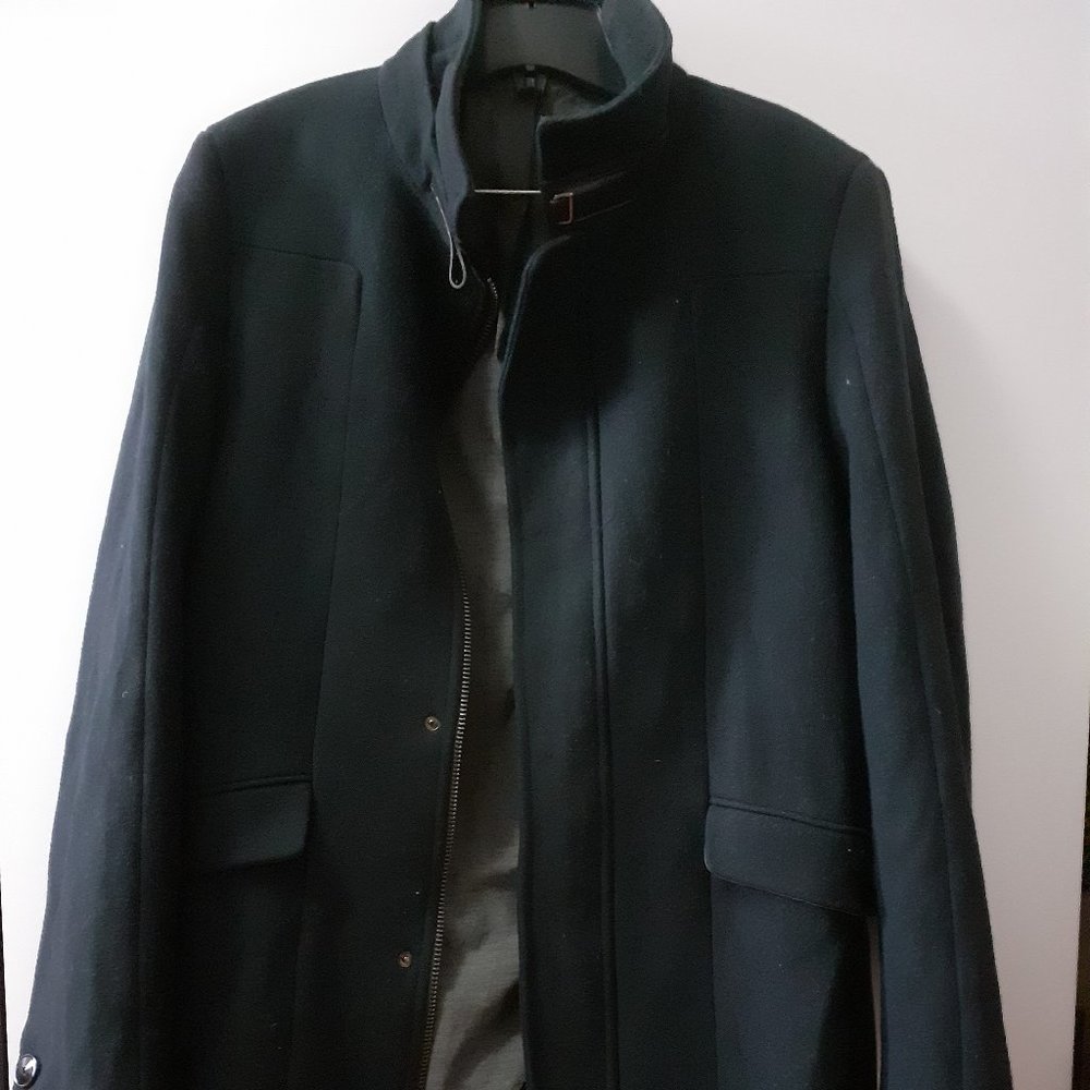 ZARA MAN COAT USED USA MEDIUM